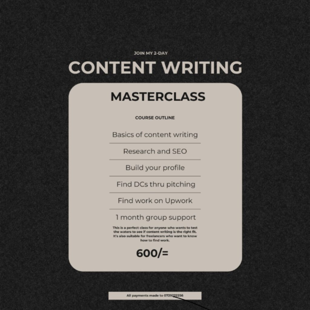 content-writing-Masterclass